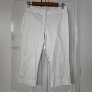 Express White Straight-Leg Women's Pants